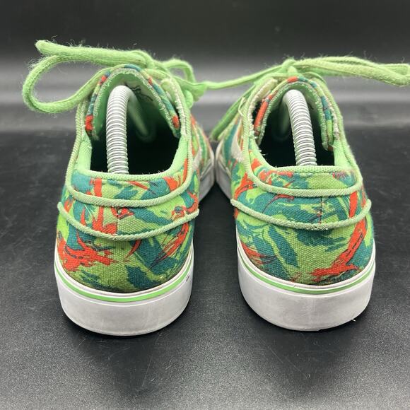 Nike Stefan Janoski Skate Shoes size 4.5Y Womens 6 Green Camo 657946-316 sneaker - Picture 4 of 7